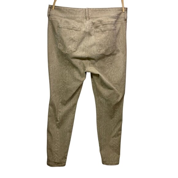 Torrid Womens Jegging Skinny Snake Print High Rise Jean Stretch Denim Plus 18R - Picture 6 of 11